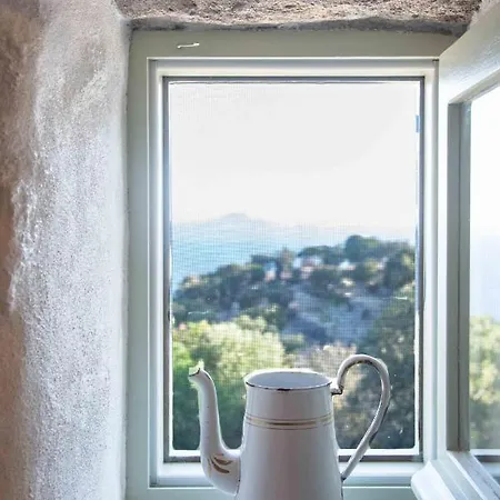 Messes Traditional Stone House With Amazing Sea View Apartment