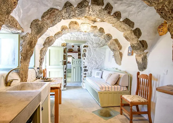 Messes Traditional Stone House With Amazing Sea View *