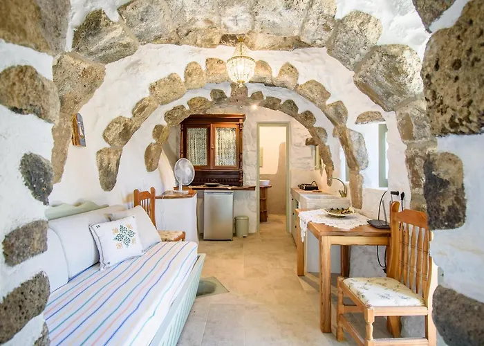 Apartmán Messes Traditional Stone House With Amazing Sea View Mandrákion