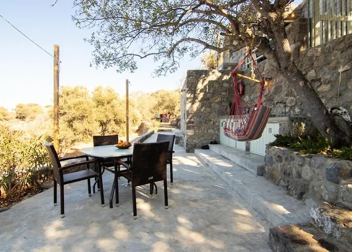 Apartmán Messes Traditional Stone House With Amazing Sea View Mandrákion